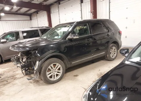 2018 Ford Explorer Xlt z USA, uszkodzony, nr VIN 1FM5K8D87JGC82785
